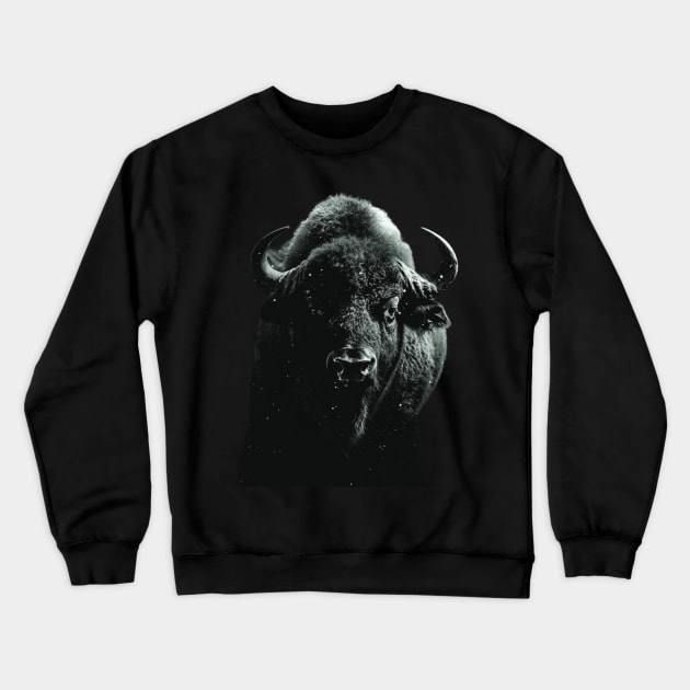 Buffalo Birth Miracles Crewneck Sweatshirt by Silly Picture